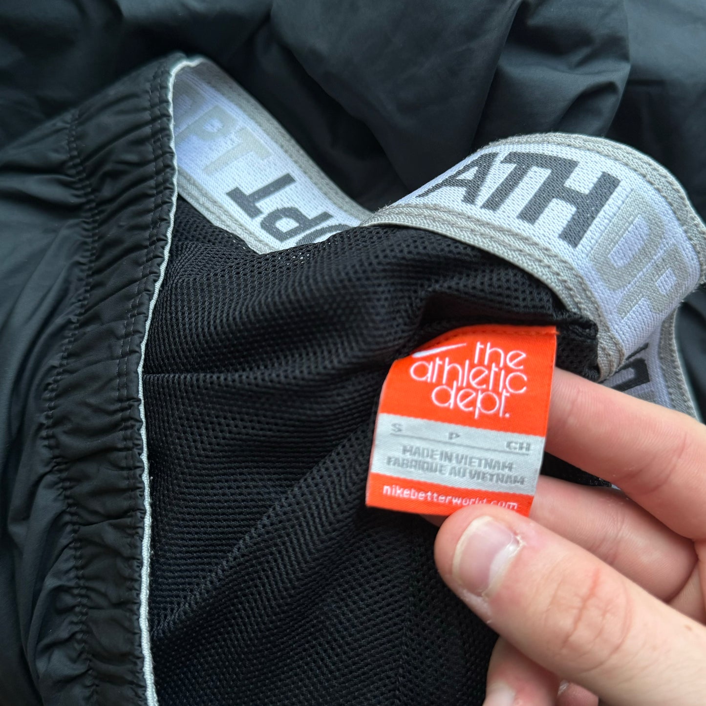 RARE 00s Nike Trackpants Black - (S)