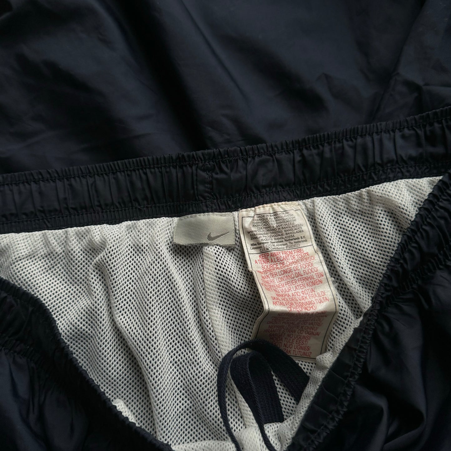 SUPER RARE 00s Nike Trackpants Navy - (XL)