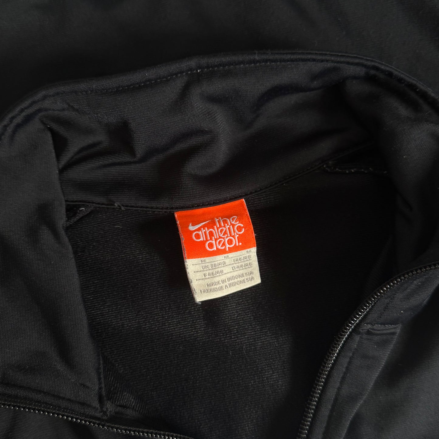 RARE 2000s Nike Track Jacket Black - (M)