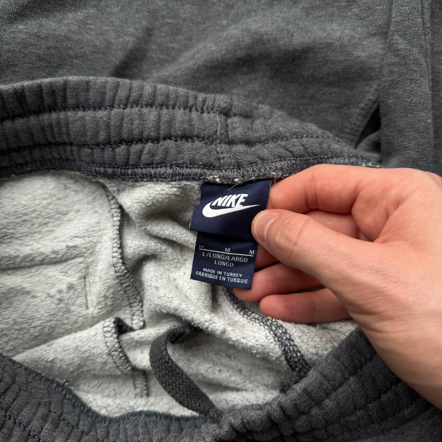 RARE 2000s Nike Joggers Grey - (M)