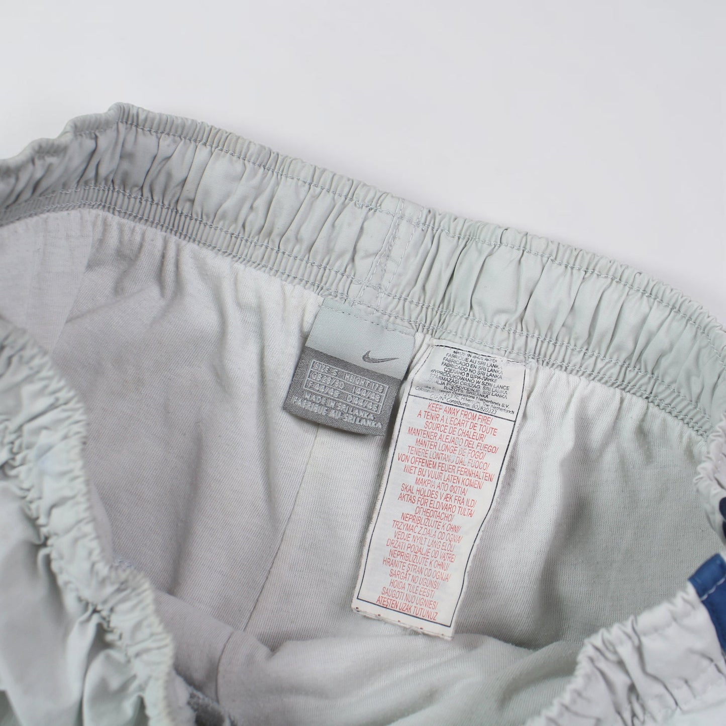 SUPER RARE 2000s Nike Trackpants Grey - (S)