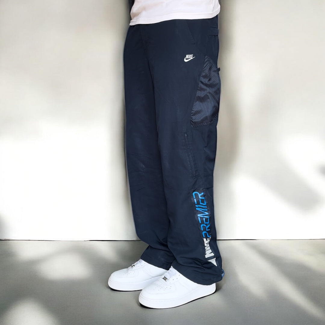 SELTENE Nike Trainingshose aus den 2000ern, Marineblau – (M)