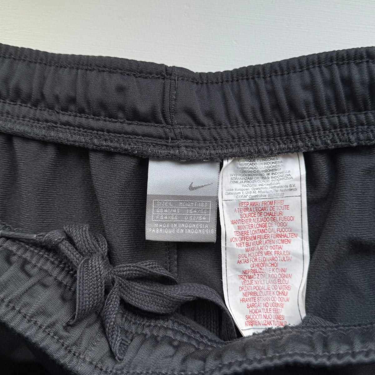 2000s Nike Baggy Trackpants Grey - (M)