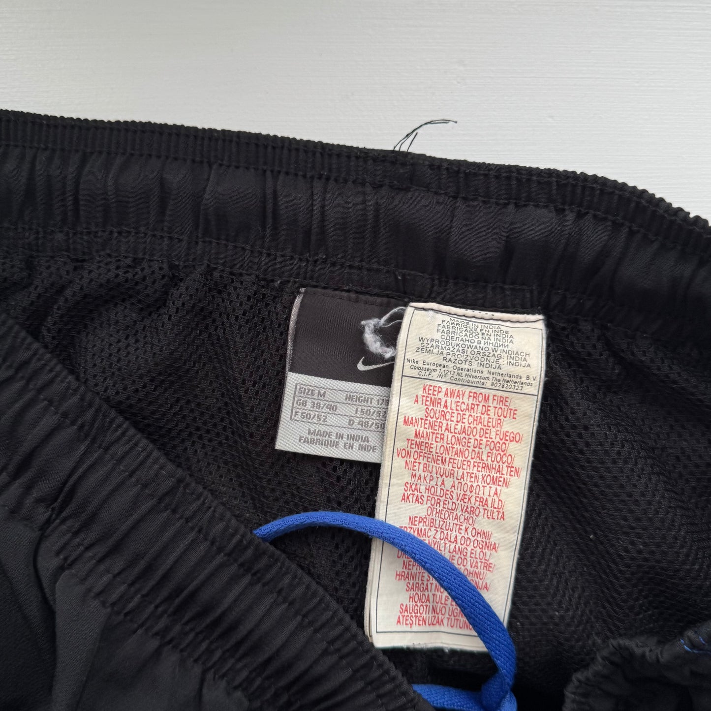 SUPER RARE Survêtement Nike Milan des années 2000 Noir - (M)