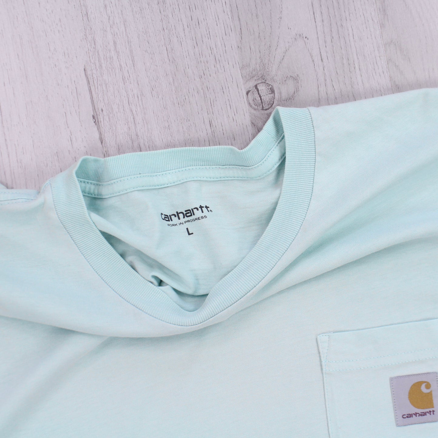 Carhartt Pocket T-Shirt Blaugrün - (M)