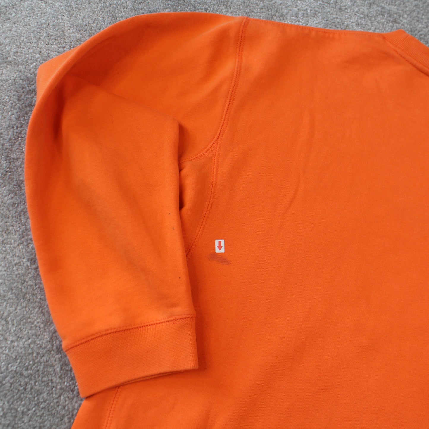 00s Nike Swoosh Sweatshirt Orange - (S)