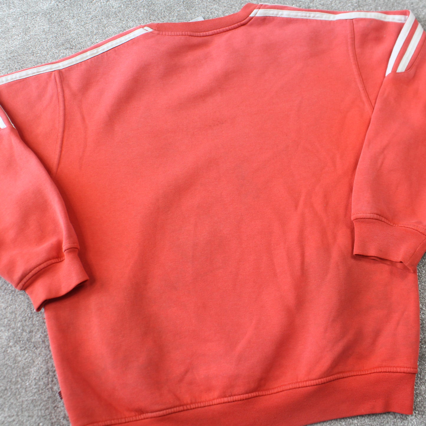 00s Adidas Sweatshirt Red - (XS)