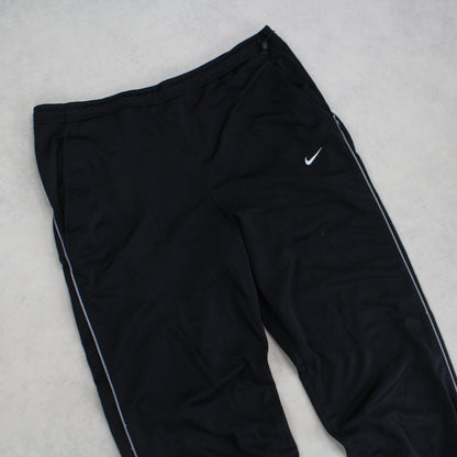 RARE 00s Nike Trackpants Black - (M)