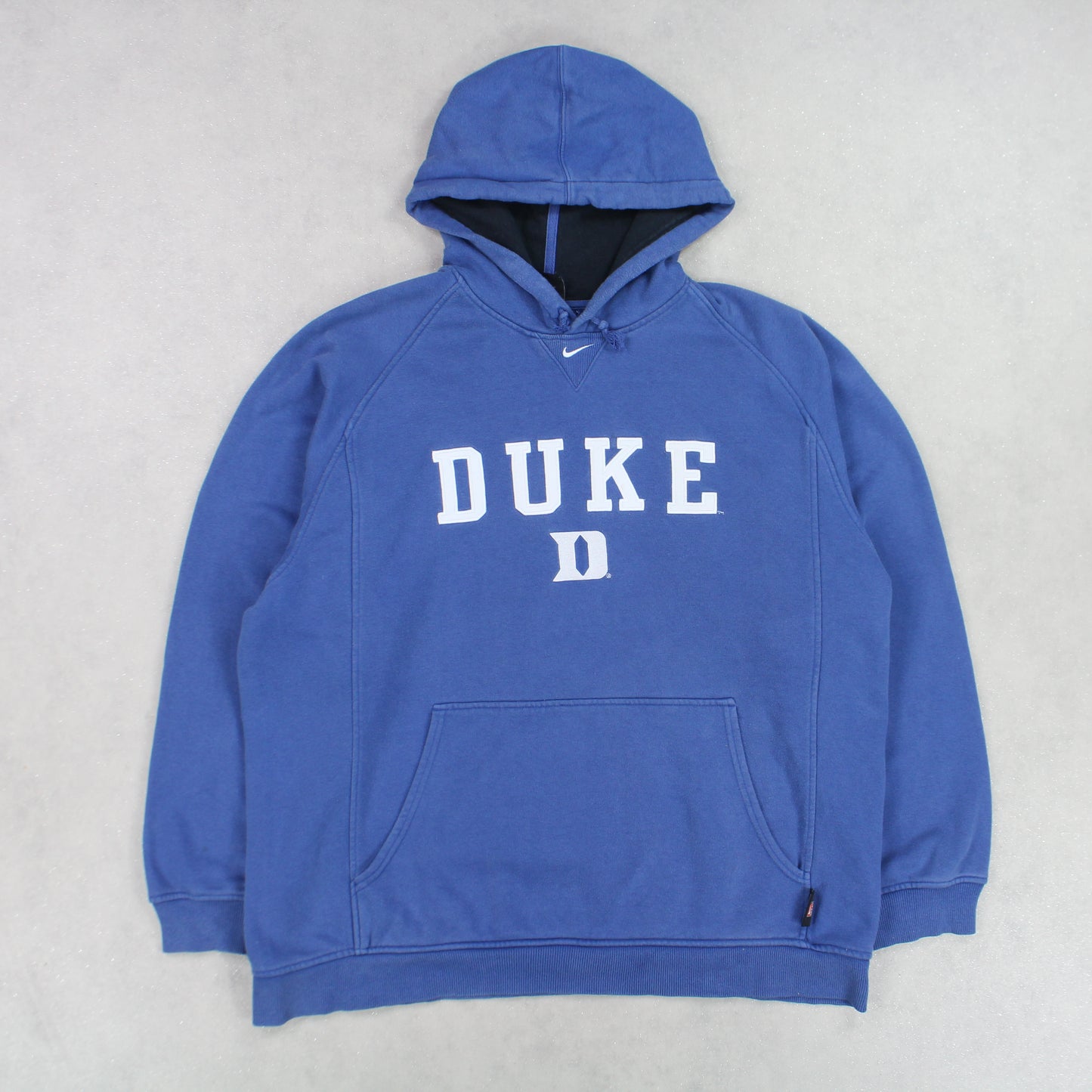 VERY RARE Vintage 1990s Nike Duke Hoodie Blue - (L)