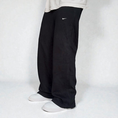 RARE 2000s Nike Joggers Black - (M)