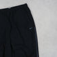 RARE 00s Nike Trackpants Black - (L)