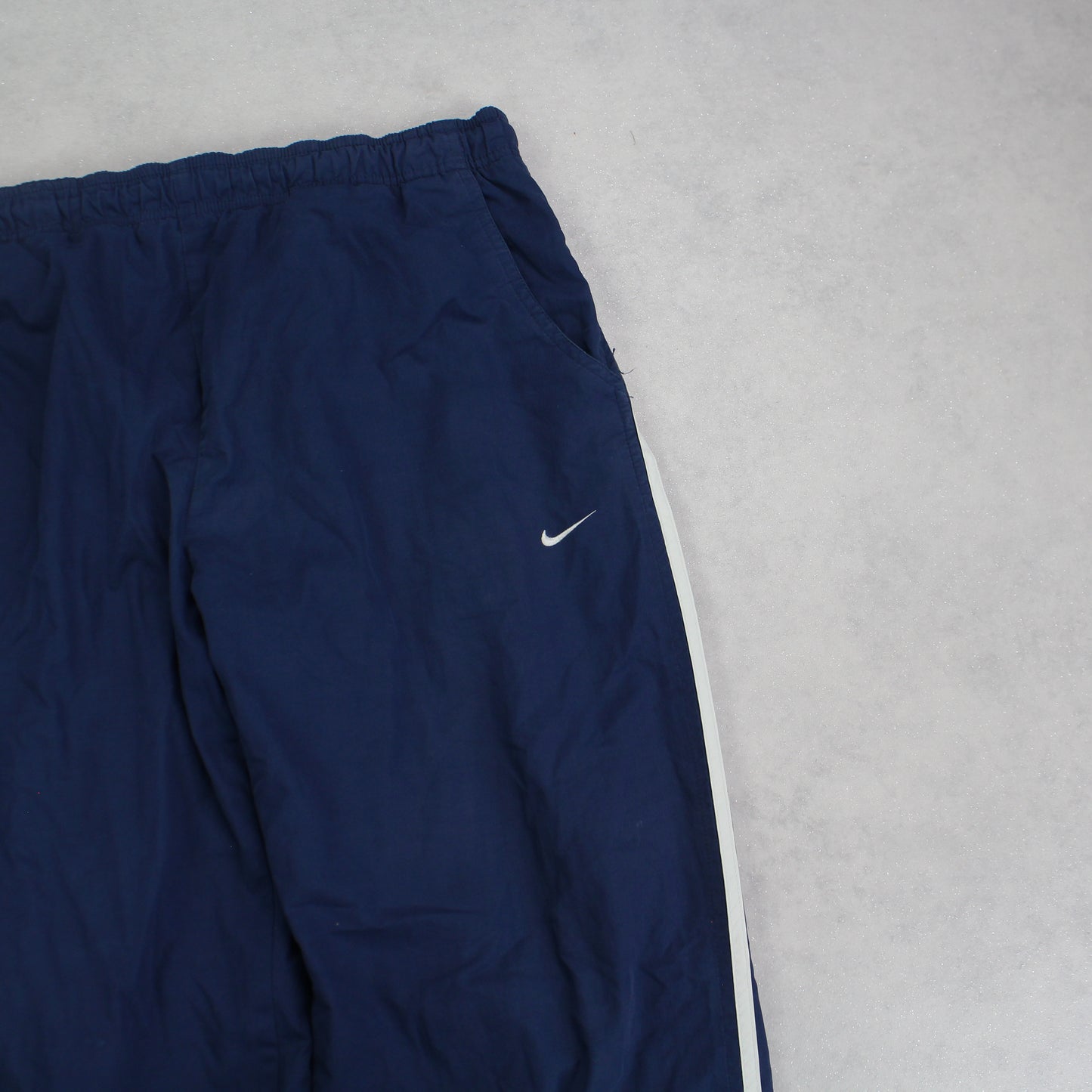 RARE 00s Nike Trackpants Navy - (L)