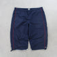 RARE 00s Nike Track 3/4 Shorts Navy - (XL)