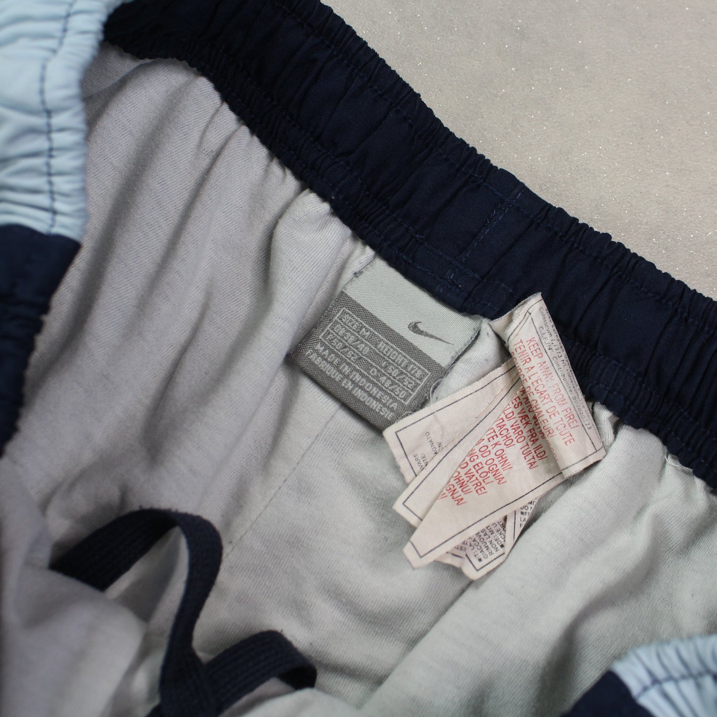 RARE 2000s Nike Trackpants Navy - (S)