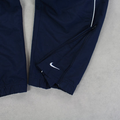 RARE 2000s Nike Trackpants Navy - (S)