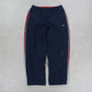 RARE 00s Baggy Nike Trackpants Navy - (L)