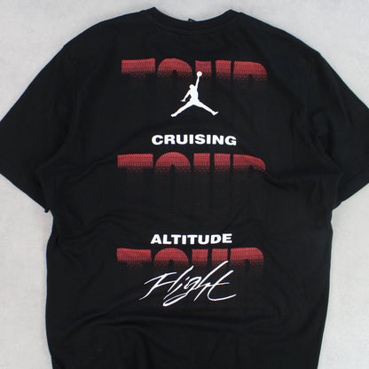 RARE 90s Nike Jordan T-Shirt Black - (L)