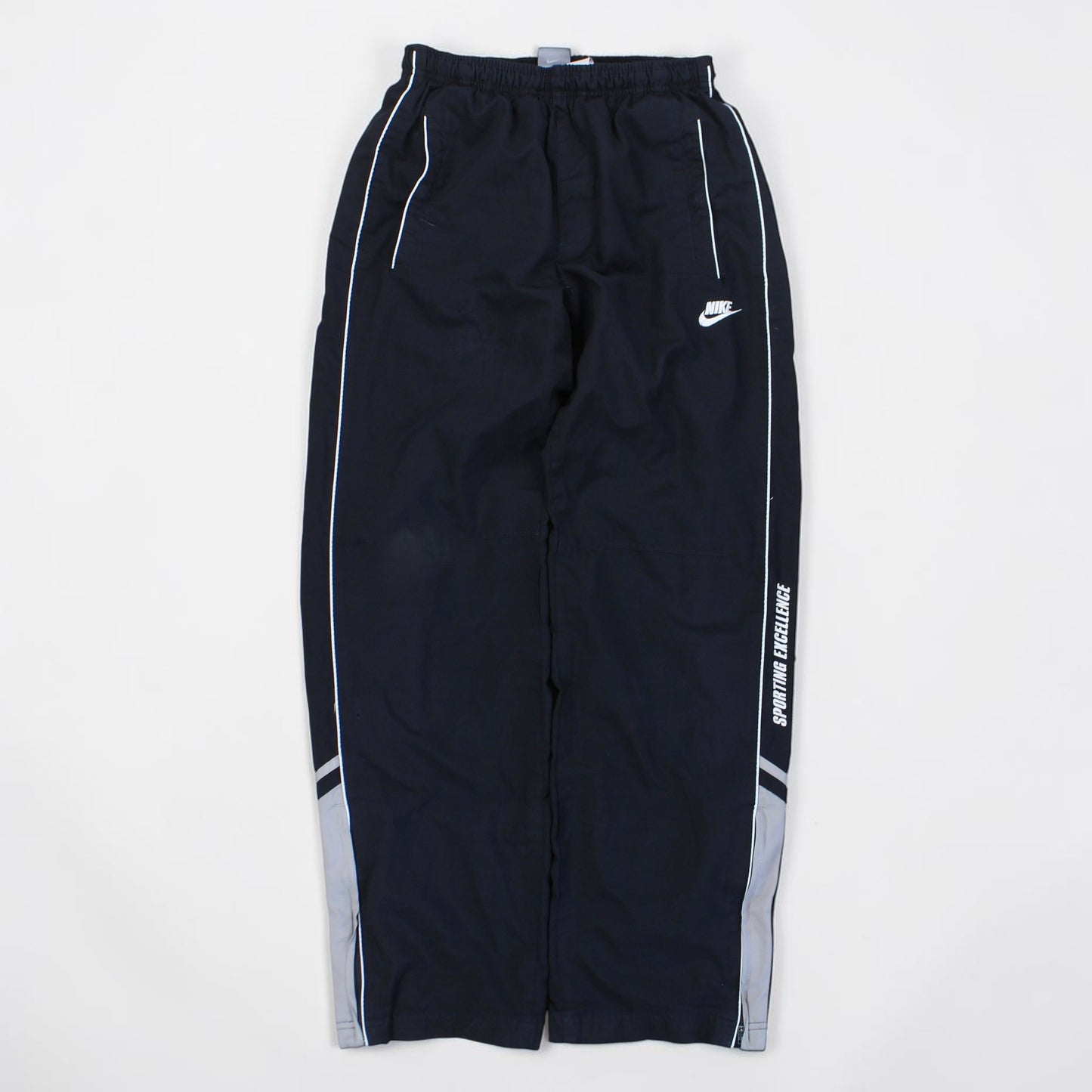 RARE 2000s Nike Trackpants Black - (L)