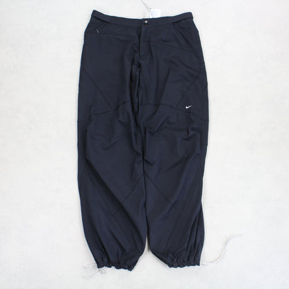 Vintage 00s Nike Gym Trackpants Black - (M)