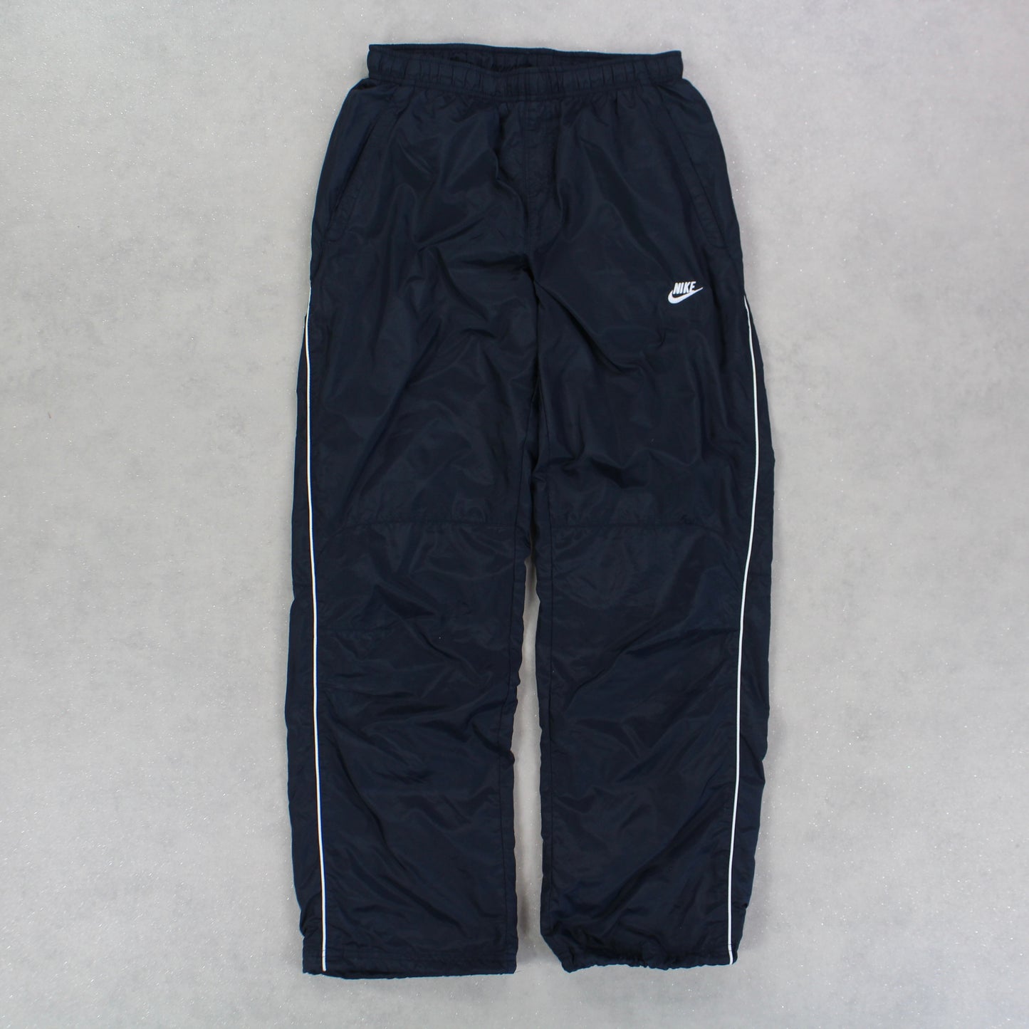 RARE 00s Nike Trackpants Navy - (XS)