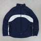 RARE 00s Nike Track Jacket Navy - (L)