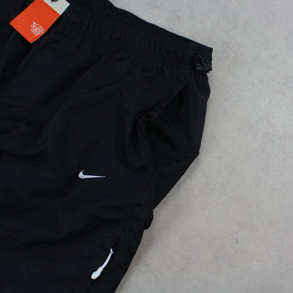 RARE 2000s Nike Trackpants Black BRAND NEW - (L)