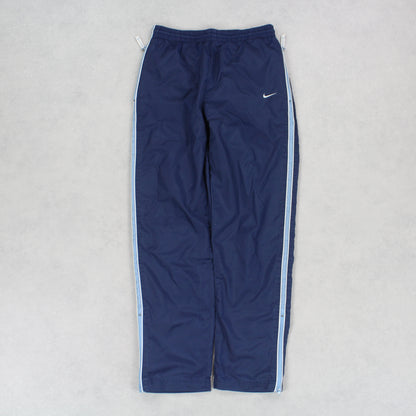 RARE Vintage 00s Nike Trackpants Navy - (S)