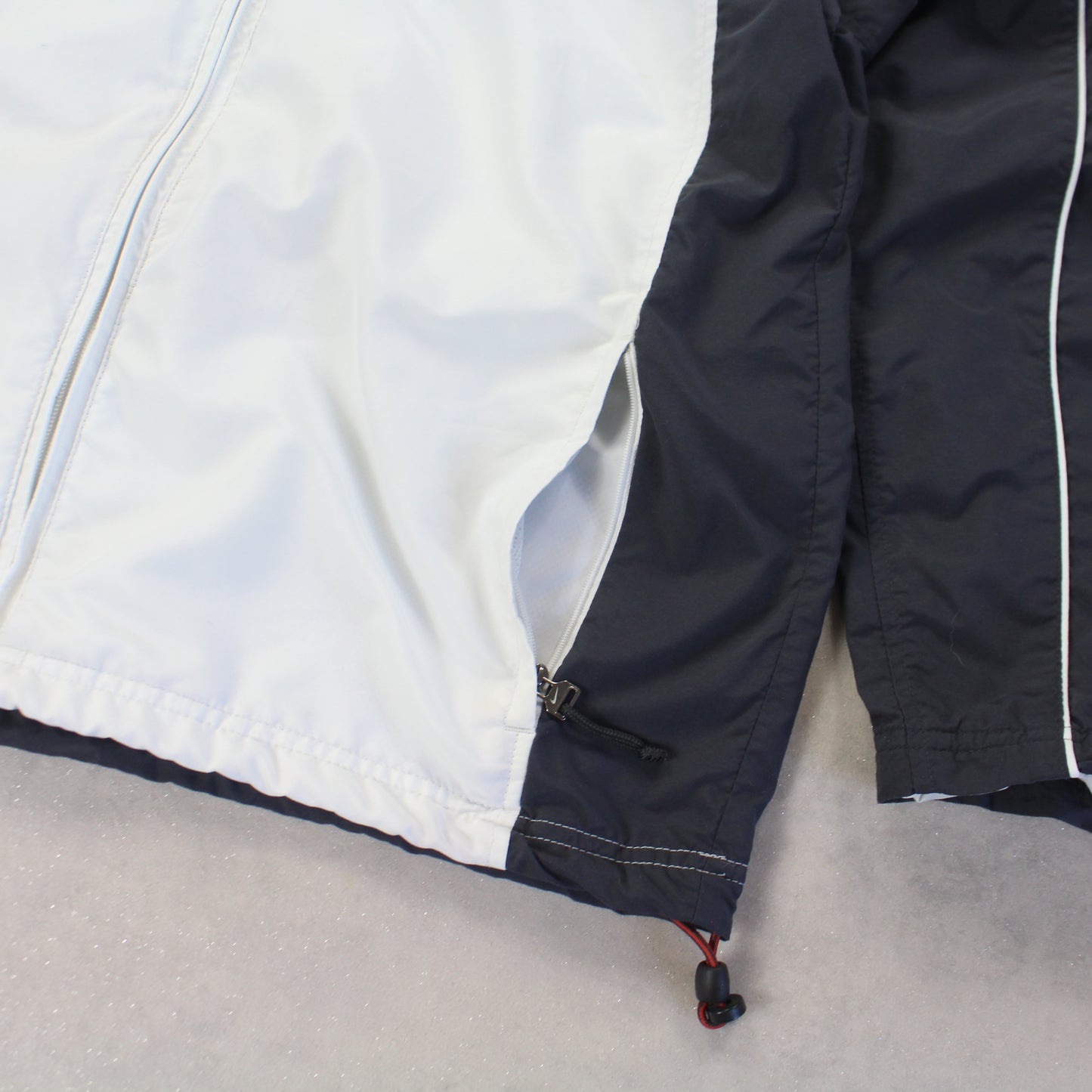 RARE 2000s Nike Track Jacket White - (M)