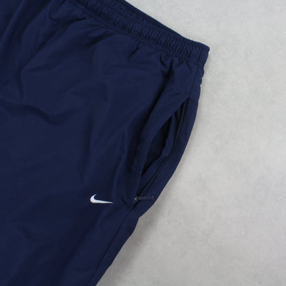 RARE 2000s Nike Trackpants Navy - (M)