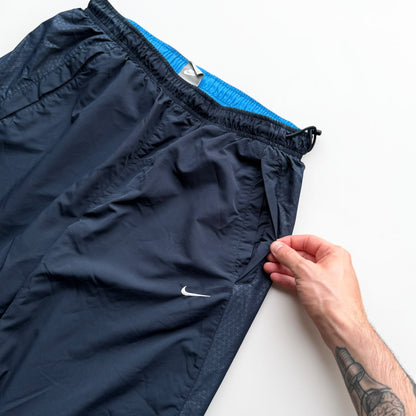 SUPER RARE 2000s Nike Shox Trackpants Navy - (L)
