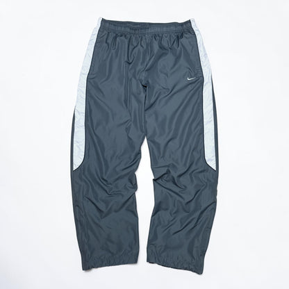 RARE 2000s Nike Trackpants Grey - (L)
