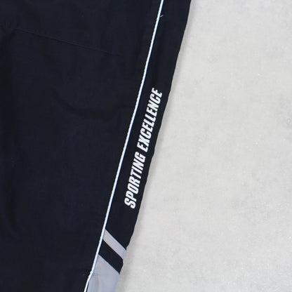 RARE Vintage 00s Nike Trackpants Black - (S)