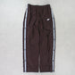 SUPER RARE 00s Nike Trackpants Brown - (M)