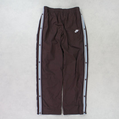 SUPER RARE 00s Nike Trackpants Brown - (M)