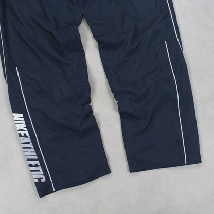 SELTENE Nike Athletic Trainingshose aus den 00ern, Marineblau – (L)