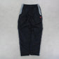 RARE 00s Nike Trackpants Black - (XS)