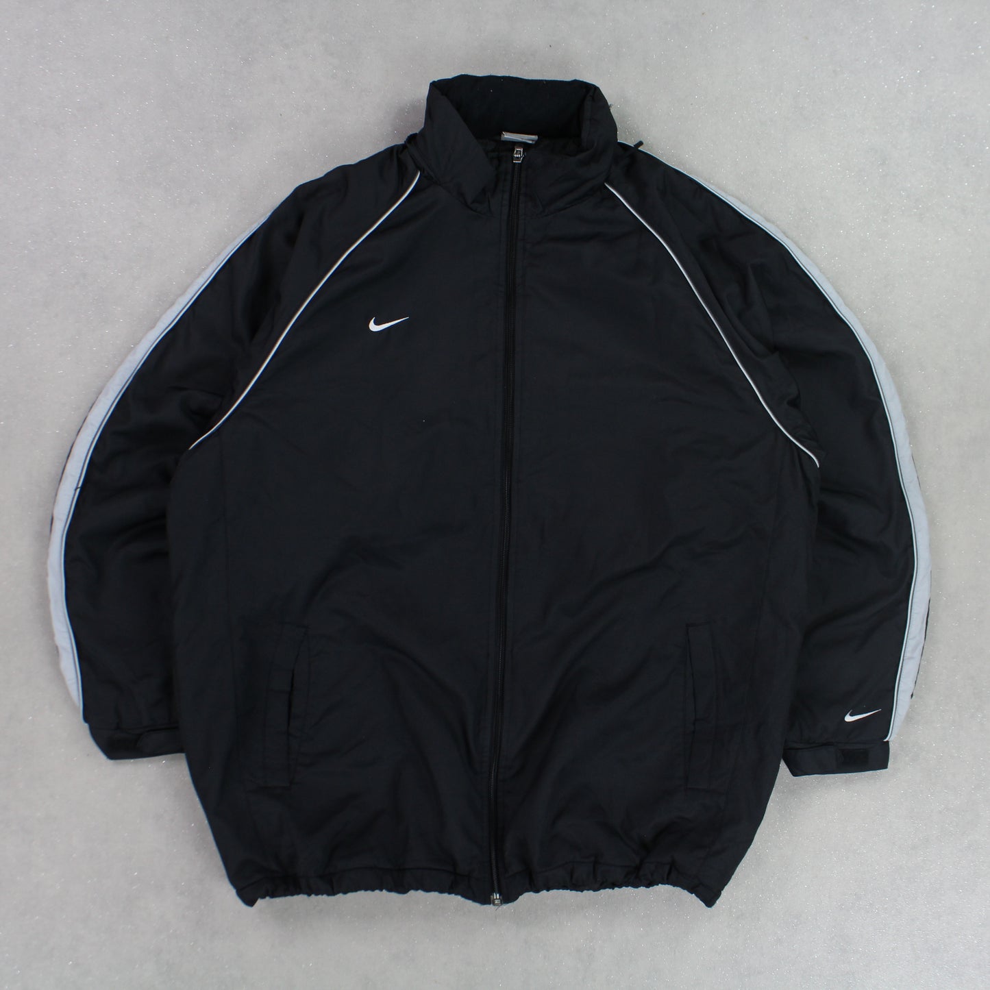 RARE 00s Nike Thick Jacket Black - (L)