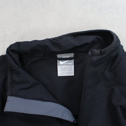 RARE 00s Nike Air Track Jacket Black - (M)