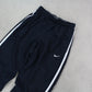 RARE 00s Baggy Nike Trackpants Navy - (S)