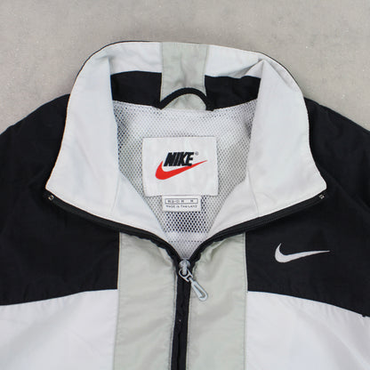 RARE 90s Nike Track Jacket White - (XS/S)