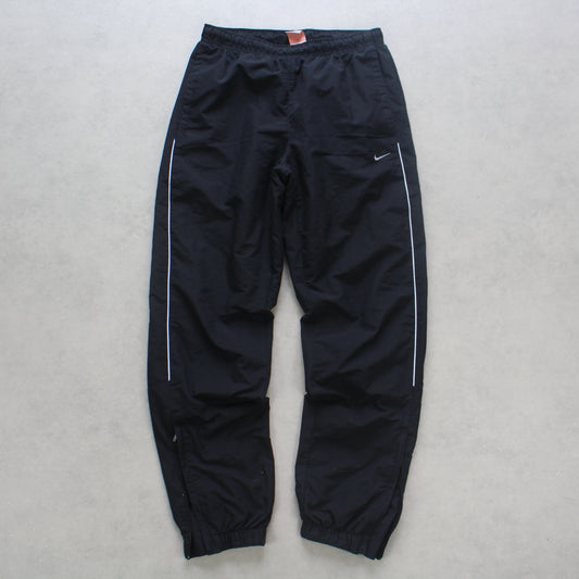 RARE 2000s Nike Trackpants Black - (S)