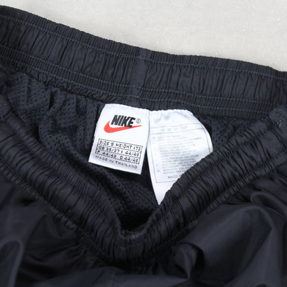 RARE Vintage 1990s Nike Trackpants Black - (S)