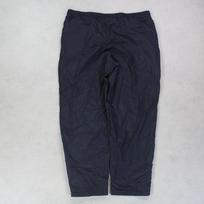 RARE 00s Nike Trackpants Black - (XL)