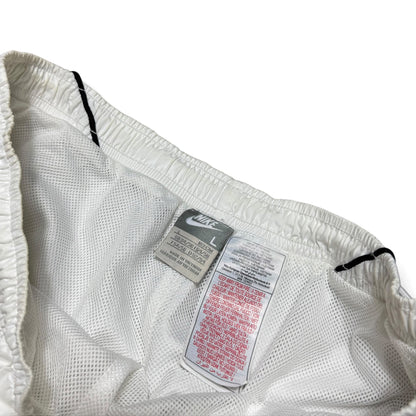 SUPER RARE 2000s Nike Trackpants White - (L) | PREMIUM
