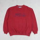 RARE Vintage 1990s Fila Sweatshirt Red - (M)