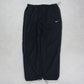 SUPER RARE Vintage 00s Nike Trackpants Black - (XL)