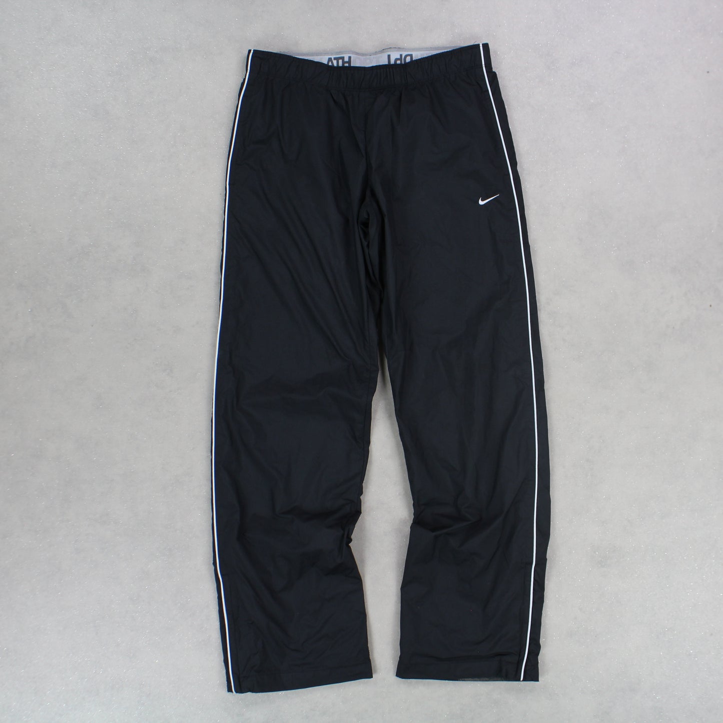 RARE 00s Nike Trackpants Black - (S)