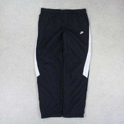 RARE Vintage 00s Nike Trackpants Black - (S)