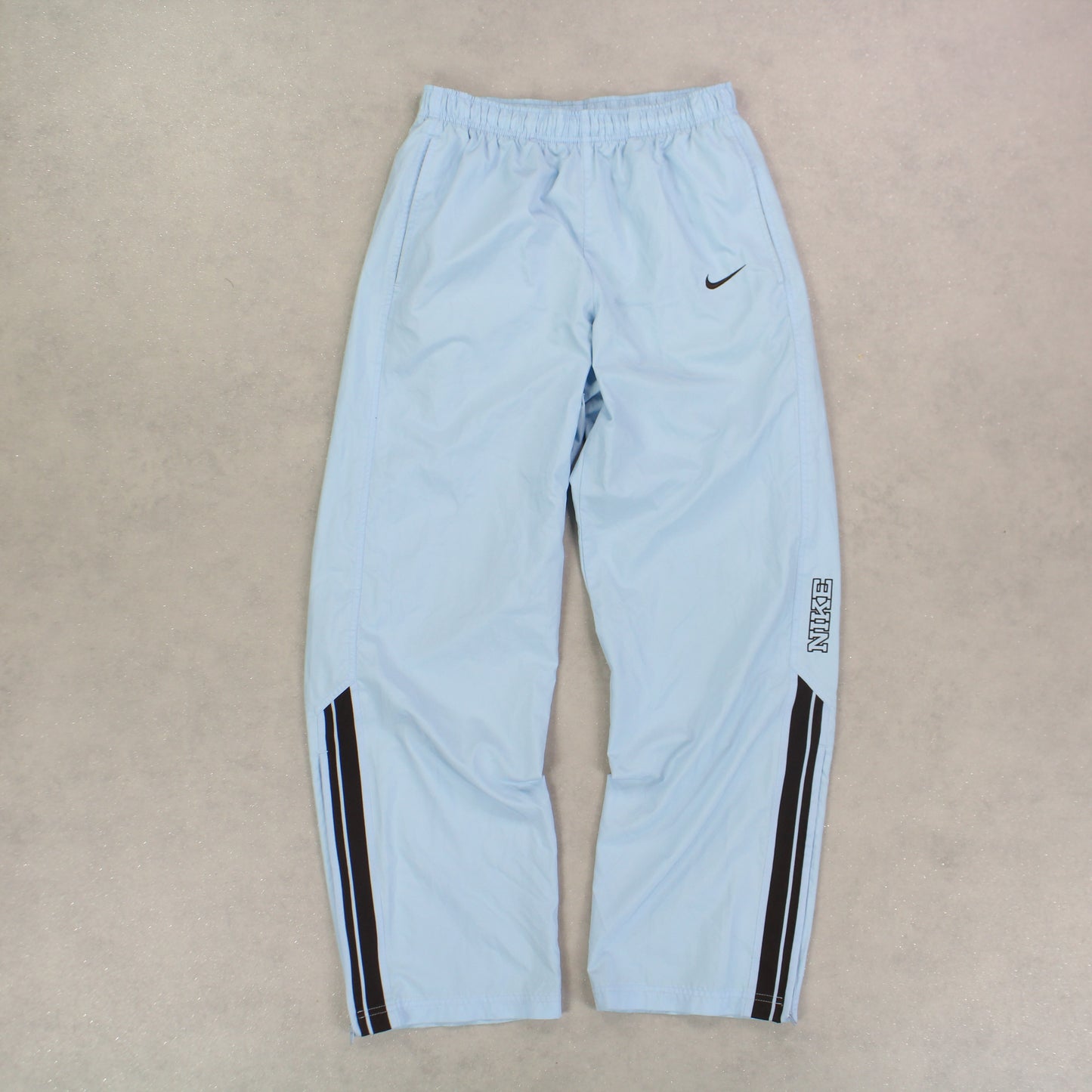 SUPER RARE 00s Nike Trackpants Blue - (S)