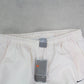 RARE 00s Nike Trackpants BNWT White/Pink - (L)